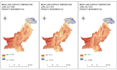 find lulc change, ndvi, classification, lst in gis rs