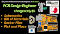 do miniature pcb design, schematic with layout using altium