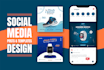 design eye catching social media posts for advertising