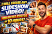 make memorable slideshow video for your unlimited photos