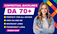 do high quality contextual seo dofollow backlinks