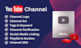 create and setup your new youtube channel with SEO