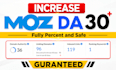 increase your moz domain da with high quality SEO backlinks