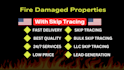 provide fire damaged properties with skip tracing