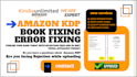 format, resize, modify, fix rejected book cover for amazon, ingramspark, lulu