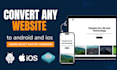 convert any website to android and ios using react native webview