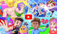 draw cartoon youtube thumbnail for your gaming channel
