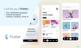 develop custom ios and android mobile app using flutter