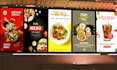 do digital menu board, static tv menu, modern menu design
