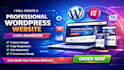 build a professional wordpress website
