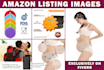 design amazon listing images, a plus content, product photos