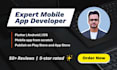 do mobile app development ios and android development, as flutter developer