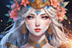 create fantasy ai art, character digital art