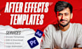 edit any after effects template from envato elements