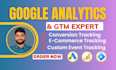 setup google analytics 4 with conversion tracking by GTM