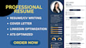 do executive resume writing, ats resume, cl and linkedin
