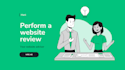 test your website and give you a feedback