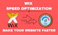 speed up your wix website