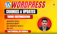 edit wordpress website, do wordpress changes, and acf customization