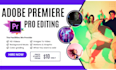 professionally edit videos using adobe premiere
