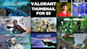 design eye catchy valorant thumbnail