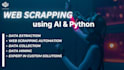 do web scrapping, data mining using python and ai