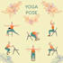 yoga exercise illustrations for your book