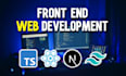 be your frontend web developer using react, nextjs