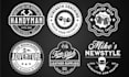design retro, vintage, badge, patch, emblem, stamp, sticker logo