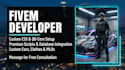 create professional esx fivem server with premium scripts