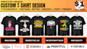 design unique t shirts for amazon merch by amazon and etsy