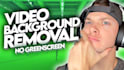 do rotoscoping, keying chroma and remove background from video