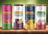 do unique juice, beverage drinks, soda, can label or logo