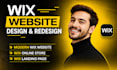 build wix ecommerce website, wix redesign, wix online store, build wix website