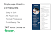 design professional resume and CV design and  writing service