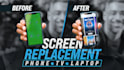 do vfx screen replacement for phone, TV or laptop with motion tracking