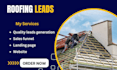 generate hot roofing leads commercial roofing leads residential roofing leads