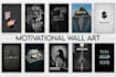 create motivational canvas wall art