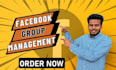 manage your facebook group and grow your community