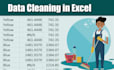 excel data clean merge separate