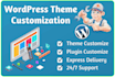 design, customize, and optimize wordpress websites for saas startups