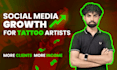 boost tattoo artists earnings through social media marketing