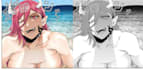 color your sketch or manga, comic