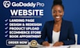 design godaddy website develop godaddy website redesign seo