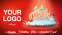 create amazing christmas video, animation card