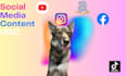 create dog ugc video ads for tiktok or instagram
