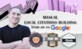 manually build local citations