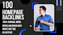 create permanent homepage SEO link building dofollow backlinks