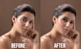 do digital makeup, retouching and face slimming