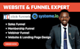 clone landing pages, sales funnel on lightfunnel, systeme io, funnelish